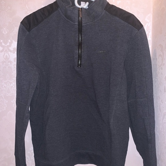 Calvin Klein men’s 1/4 zip - Picture 1 of 3
